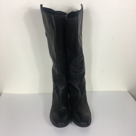 ๐๐ SOLD!! Sam Edelman Black Leather Riding Boots - Picture 2 of 8